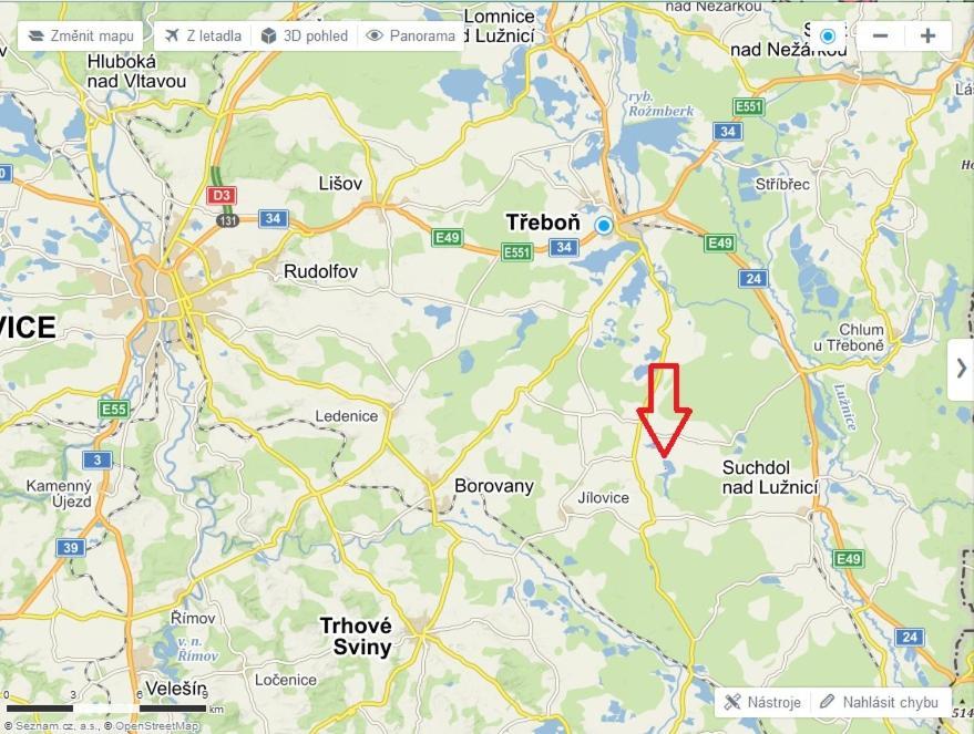 Chata U Rybnika Novy Lipnicky Trebon Bagian luar foto